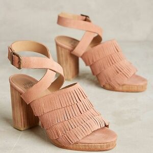 Anthropologie Huma‎ Blanco Helen Heel SZ 37 6.5/7